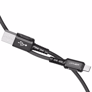 Acefast кабель MFI USB - Lightning 1.2m, 2.4A чёрный (C1-02 black)