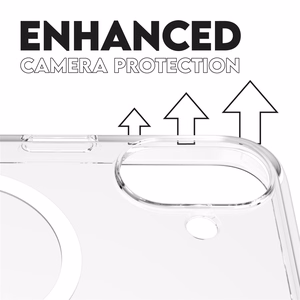 CARE by PanzerGlass Flagship dėklas iPhone 16 Plus 6.7" baltas/baltas magnetinis 1339