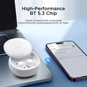 TWS Joyroom JR-TS2 Cozydots Series belaidės ausinės su aktyviu triukšmo slopinimu, Bluetooth 5.3 - baltos