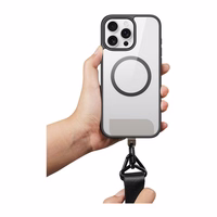 DUX DUCIS Outdoor Cross Body – kryžminė telefono dirželė – juoda