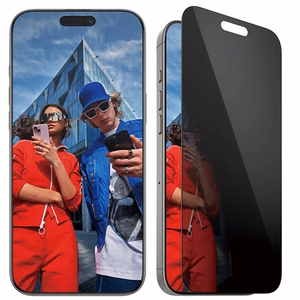PanzerGlass privatumo apsauginis stiklas iPhone 16 Pro Max 6.9" itin platus P2864