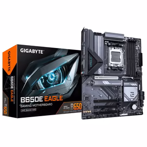Материнская плата GIGABYTE B650EEAGLE AMD B650 Socket AM5 ATX, DDR5-SDRAM, 4 слота, 3 x M.2