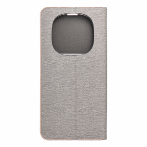 LUNA Dėklas telefonui auksinis skirtas XIAOMI Redmi Note 14 PRO 4G sidabrinis