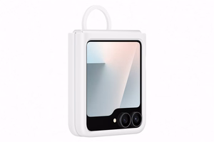 Samsung Silikoninis dėklas telefonui Samsung Galaxy Z Flip7 FE - baltas