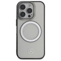 Mercedes Spausdintas Logotipas Magnetinis Dėklas iPhone 16 Pro Max - Skaidrus