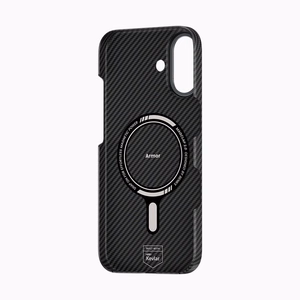 Benks Magnetinis Armor Air Kevlar Dėklas telefonui su metalo rėmu 600D (0067) juodas