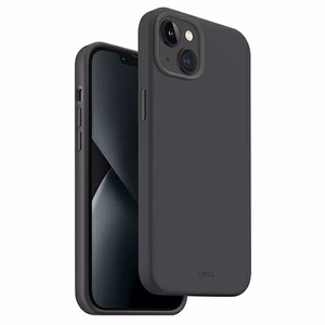 Uniq Lino Hue Magclick įkrovimo dėklas telefonui iPhone 14 Plus - pilka