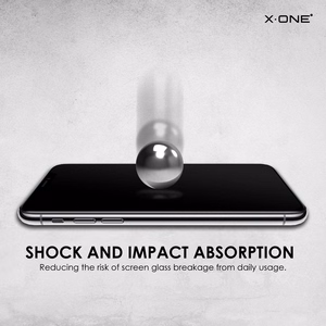 X-ONE Full Cover Extra Strong Matte - for iPhone 13 Pro Max/14 Plus tempered glass 9H