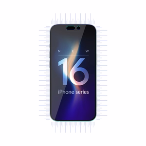 Hibridinis stiklas 3mk FlexibleGlass v2.0 Apple iPhone 16 Pro Max