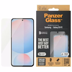 PREMIUM TEMPERED glass screen protector full cover for Samsung Galaxy S24 FE, UWF