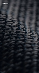 "Benks" magnetinis šarvas "Air Armor Grid Kevlar Case Metal Frame 600D (B070) for Iphone 17 Pro Max black