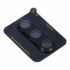 5D pilno klijavimo kameros apsauginis stiklas - Samsung Galaxy A54 / S23 FE juodas