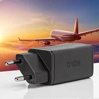 SBS TETRGAN1C65W 65W GaN Power Delivery įkroviklis - juodas