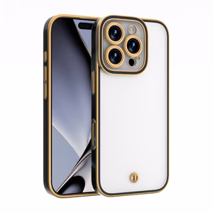 Silky Gold dėklas telefonui iPhone 16 6,1" juodas