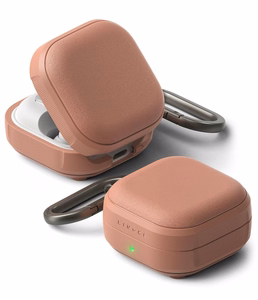 Ringke Onyx Magnetic dėklas skirtas Samsung Galaxy Buds 4 / 4 Pro rožinis