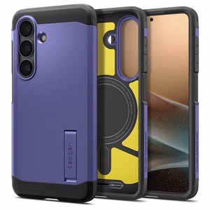 Spigen Tough Armor Mag MagSafe dėklas Samsung Galaxy S26+ - violetinis