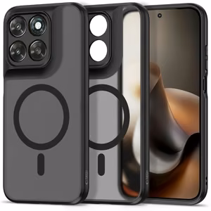 Tech-Protect Magmat MagSafe dėklas skirtas Motorola Moto G67 / G77 - matinė juoda