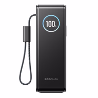 "EcoFlow RAPID Powerbank" 25000 mAh, 170 W (įmontuoti 100 W kabeliai).