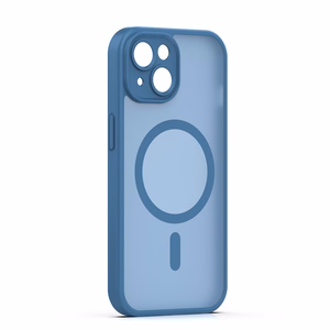 Mag Matt dėklas iPhone 13 6,1" tamsiai mėlynas