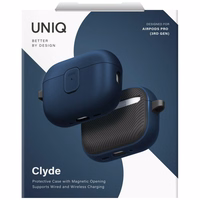 "Uniq Clyde" dėklas, skirtas "AirPods Pro 3rd Gen" - mėlynas/pilkas