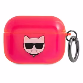KARL LAGERFELD KLAPUCHFP AIRPODS PRO dėklas rožinis/rožinis CHOUPETTE