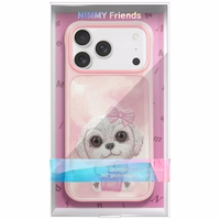 Nimmy Big Eyed Pet 2.0 Dėklas telefonui iPhone 17 - rožinis