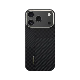 Benks Montage magnetinis Armor Air Kevlar dėklas su metaliniu rėmeliu 600D+1500D (MB69) Iphone 17 Pro telefonui juodas