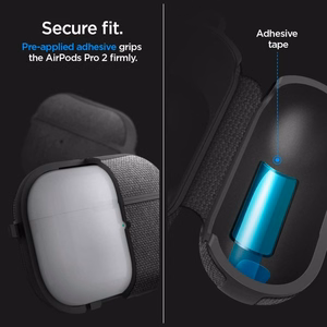 Spigen Urban Fit dėklas Apple AirPods Pro 1 / 2 - juodas