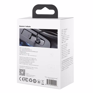 Baseus Gain Pro Universal Black Cigar lighter Fast charging Auto