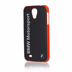 BMW Motorsport dėklas Samsung Galaxy S4 juodas