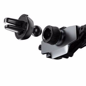 Automobilinis laikiklis Dudao F11Pro juodas (nemagnetinis / oro groteles)