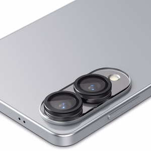 Spigen Optik Pro GLAS.TR "Ez Fit" 2 шт. крышка камеры для Samsung Galaxy S25 Edge - чёрный