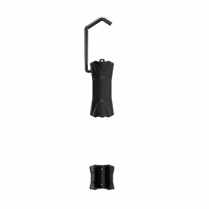 Maclean Wall-Mounted Bike Rack / Hanger, max. load 35 kg, adjustable tilt angle, steel, MC-171