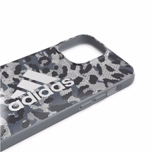 Adidas OR SnapCase Leopardinis dėklas iPhone 13 Pro / iPhone 13 - pilkas