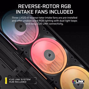 Corsair 4500X LX-R RGB grūdintas stiklas vidutinio bokštelio korpusas, juodas
