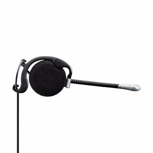 Проводная гарнитура Sennheiser SH 335 накладная для звонков / музыки чёрный, серебристый