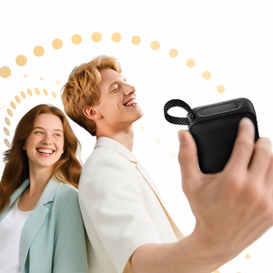 QCY SP2 IP67 Bluetooth Garsiakalbis su RGB Apšvietimu ir Stereo Režimu - Juodas