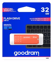 Goodram 32 GB USB 3.0 A tipo USB atmintinė Raudona