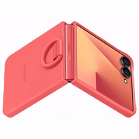 Samsung dėklas su žiedu Samsung Galaxy Z Flip7 - raudonas