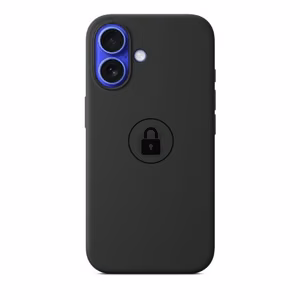 Silicone Case v2 dėklas, skirtas iPhone 16, juodas