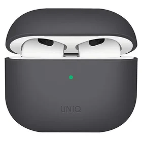 Uniq Lino silikoninis dėklas AirPods 3 - pilkas