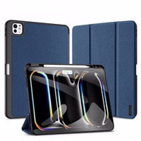 Dėklas Dux Ducis "Domo" skirtas Samsung T220 / T225 / T227 Tab A7 Lite 8.7 mėlynas