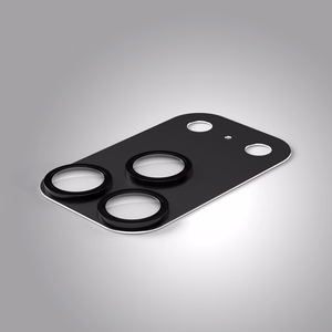 Etteri full camera lens guard for iPhone 17 Pro juodas