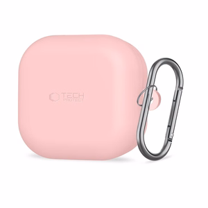 Tech-Protect Silikoninis Hook Dėklas for Samsung Galaxy Buds 4 / 4 Pro - rožinis