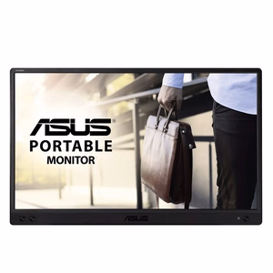 ASUS ZenScreen MB166C kompiuterio monitorius 39,6 cm (15,6") 1920 x 1080 pikselių Full HD LED juodas