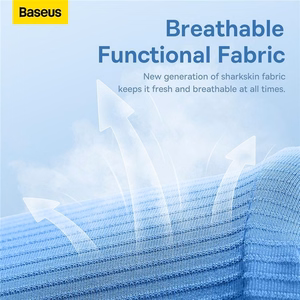 BASEUS ComfortRide serijos automobilio vėsinimo juosmens pagalvė Galaktikos mėlyna C20036402311-01