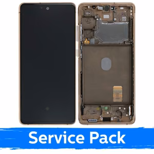 Ekranas skirtas Samsung G780 S20 FE (G781 S20 FE 5G) su rėmeliu / Cloud Orange / (Service Pack)