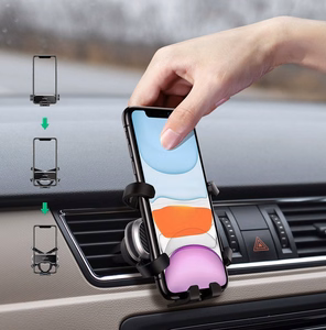 Automobilinis telefono laikiklis Ugreen LP228 juodas