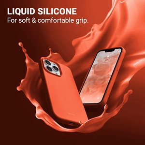 Crong Color Cover dėklas, skirtas iPhone 13 Pro, koralų spalvos