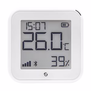 Shelly H&T Gen3 temperatūros ir drėgmės jutiklis, WiFi (baltas)